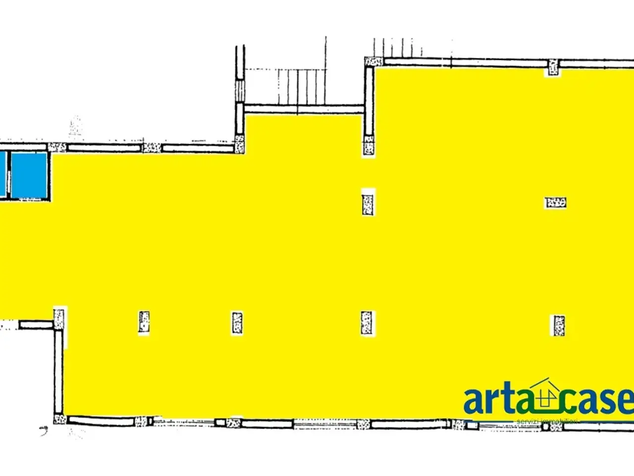 Magazzino in Piazza 41h Valle degli Angeli 1, Messina, {3} - Planimetria 1