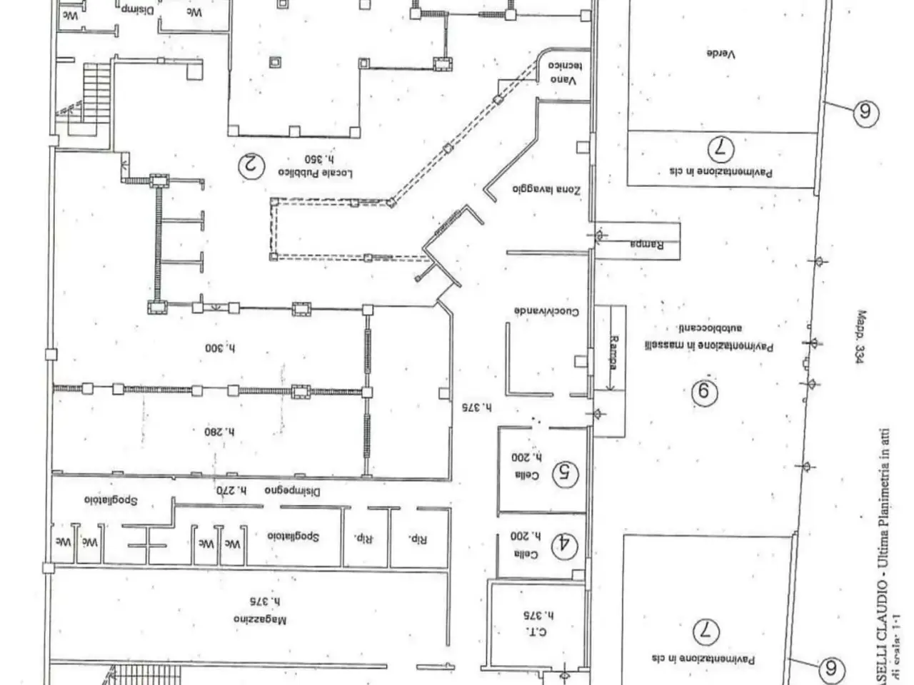 Negozio in Torquato Tasso 22, Pavia, {3} - Planimetria 1