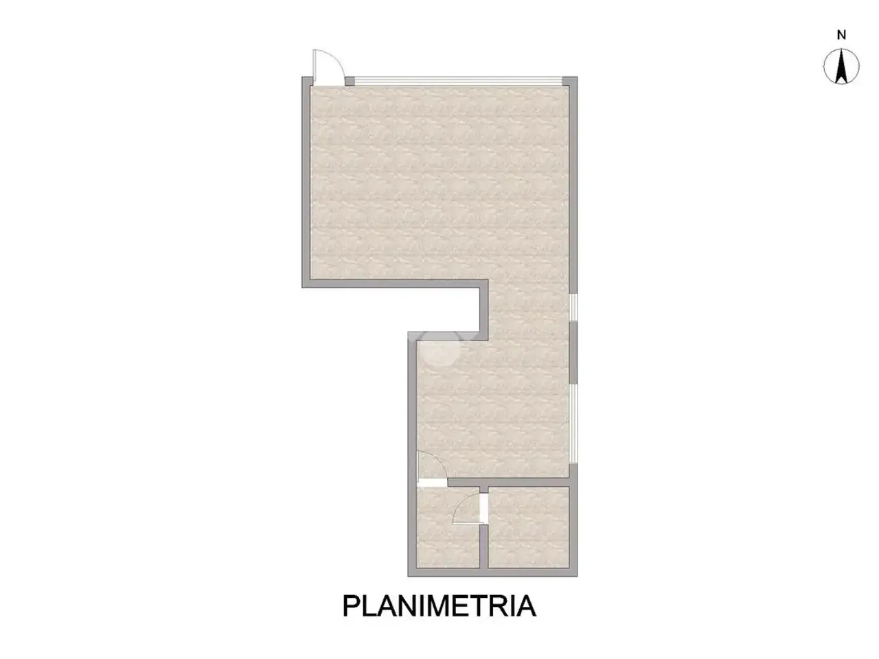 Negozio in Via Secondo Paggiola 4, Cittadella, {3} - Planimetria 1