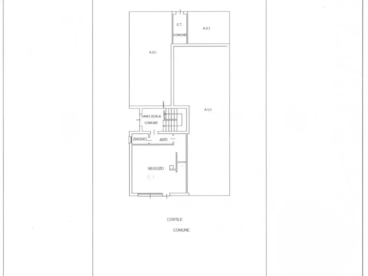 Negozio in Via Brentella 29, Selvazzano Dentro, {3} - Planimetria 1