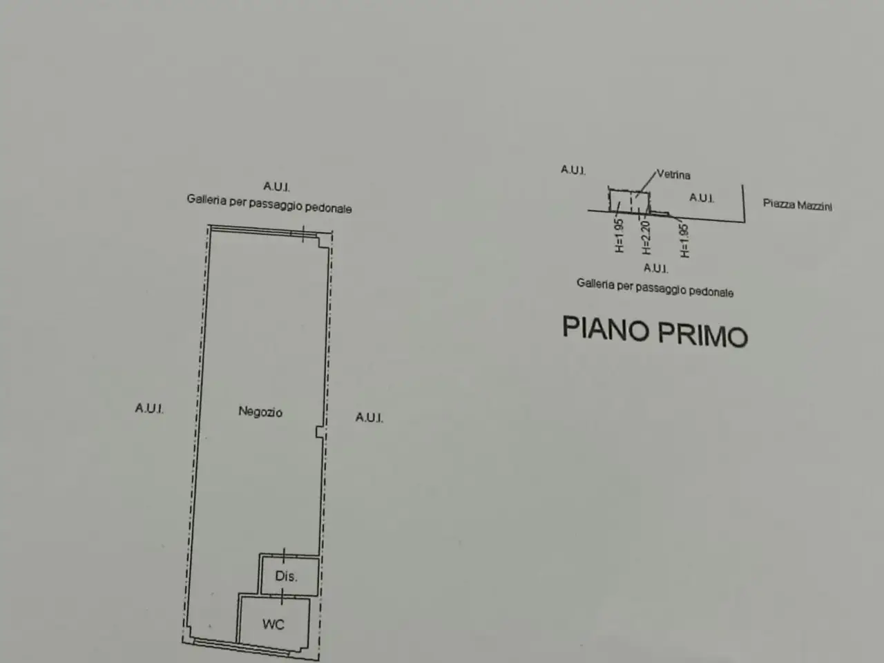 Negozio in , Rimini, {3} - Planimetria 1