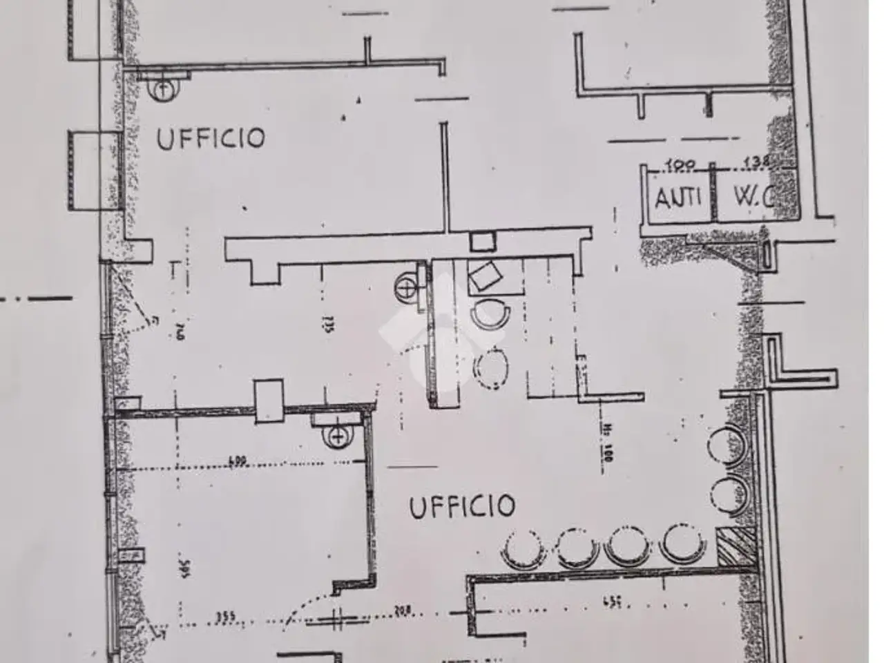 Ufficio in Viale Brigata Treviso, Treviso, {3} - Planimetria 1