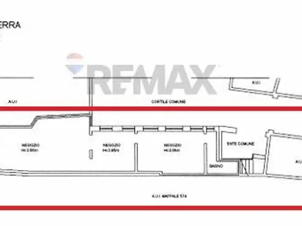 Negozio in Via Matteotti 4, Busto Arsizio, {3} - Planimetria 1