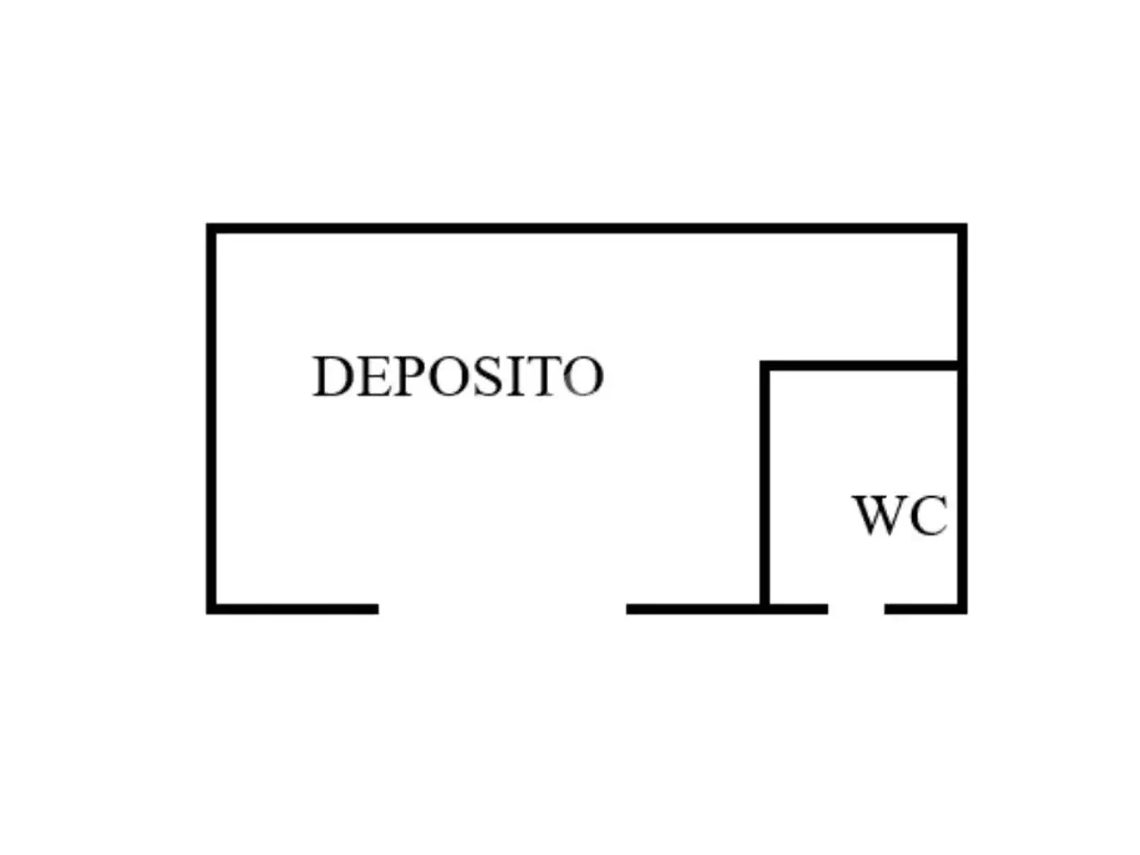 Magazzino in Via Vavassori 12, Cividate Al Piano, {3} - Planimetria 1