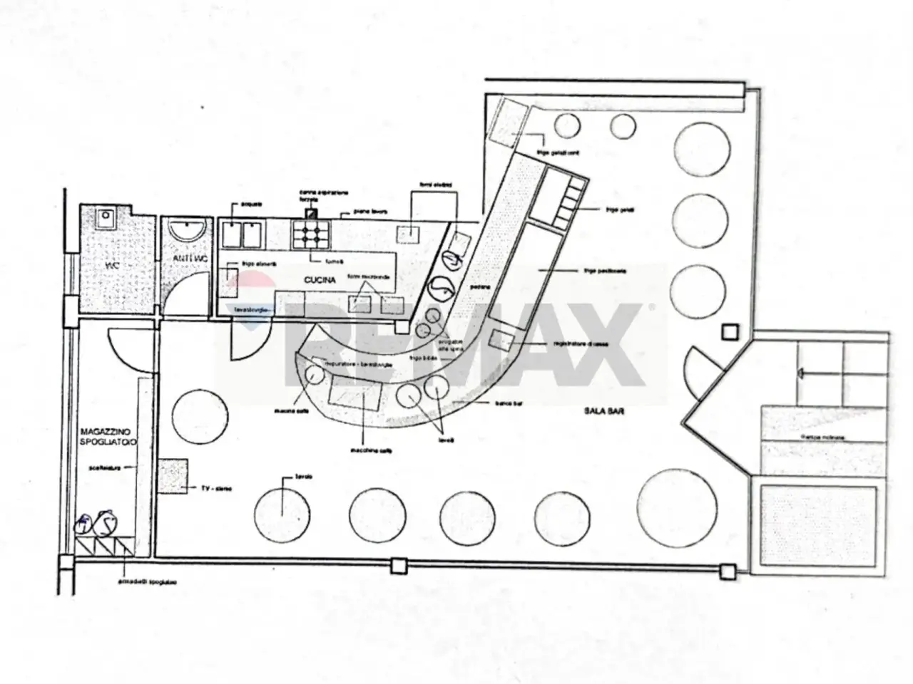 Bar in , Fucecchio, {3} - Planimetria 1