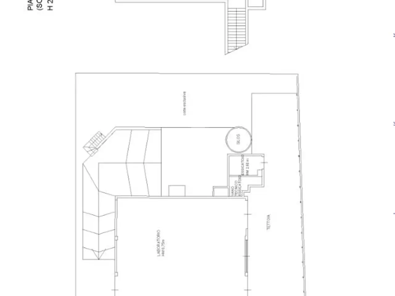 Capannone in Tavagnacco Via Aquileia 15, Tavagnacco, {3} - Planimetria 1