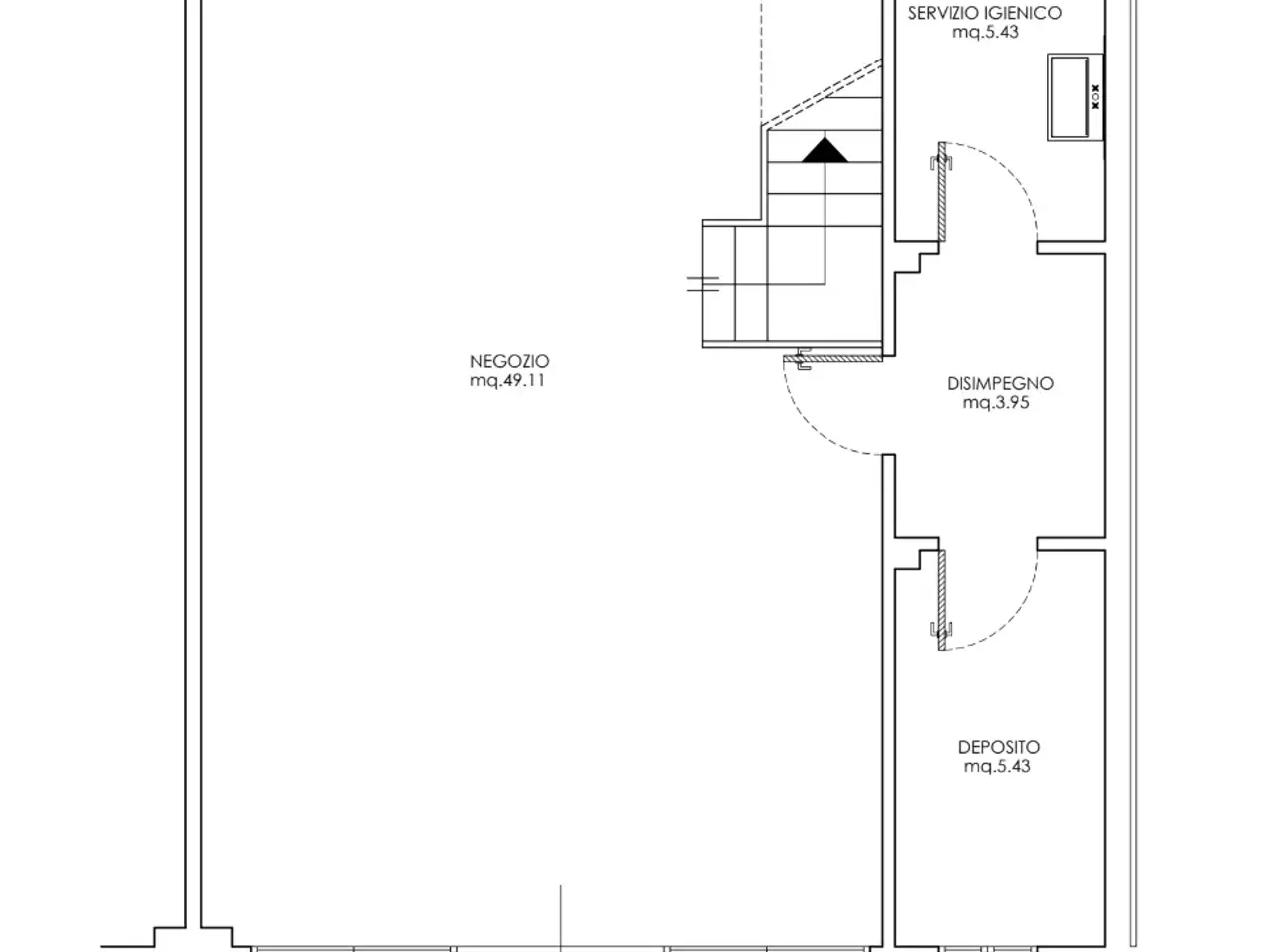 Ufficio in Via Circonvallazione Liberazione 1/2, San Giovanni In Persiceto, {3} - Planimetria 1