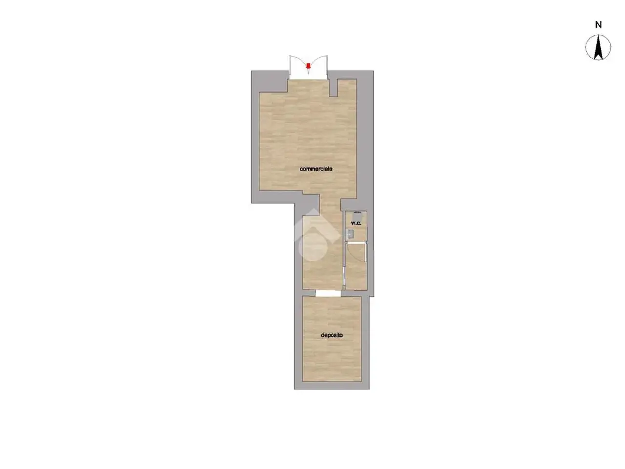 Negozio in Via Dante 120, Bari, {3} - Planimetria 1