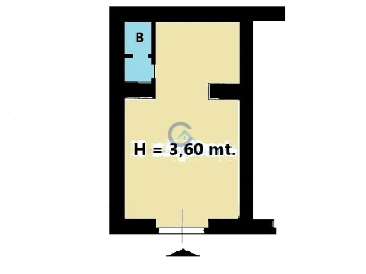 Negozio in Via Vibo Valentia 11, Catanzaro, {3} - Planimetria 1