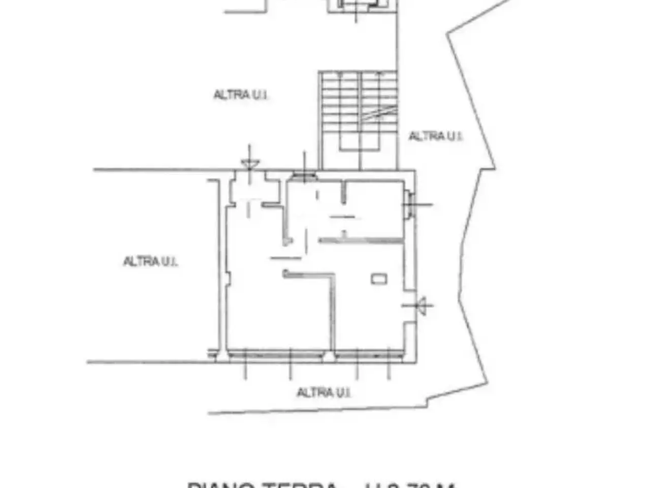 Ufficio in Via dei Partigiani, Lecco, {3} - Planimetria 1