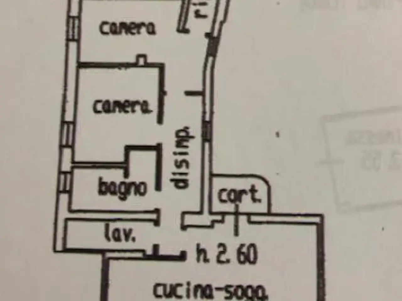 Quadrilocale in vendita, Via Pietro Micca 6, San Daniele Del Friuli - Planimetria 1