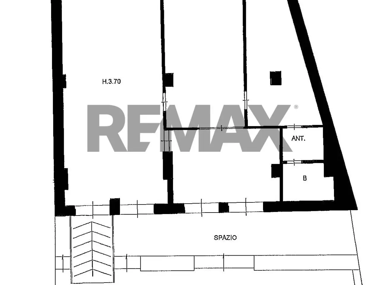 Esercizio commerciale in Via Cavour 61-63-65, Casoria, {3} - Planimetria 1