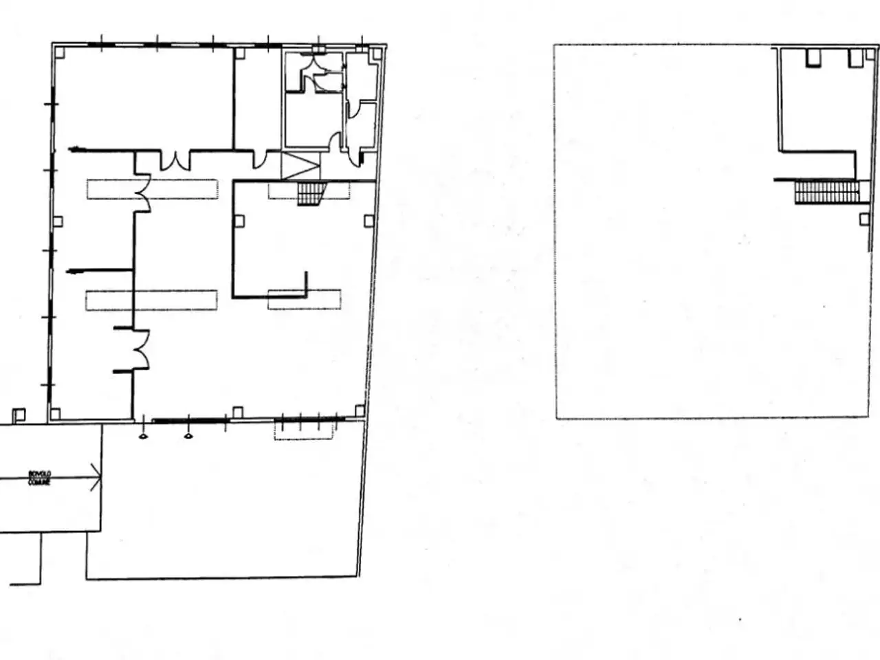 Capannone in Via Belfiore 31, Lecco, {3} - Planimetria 1