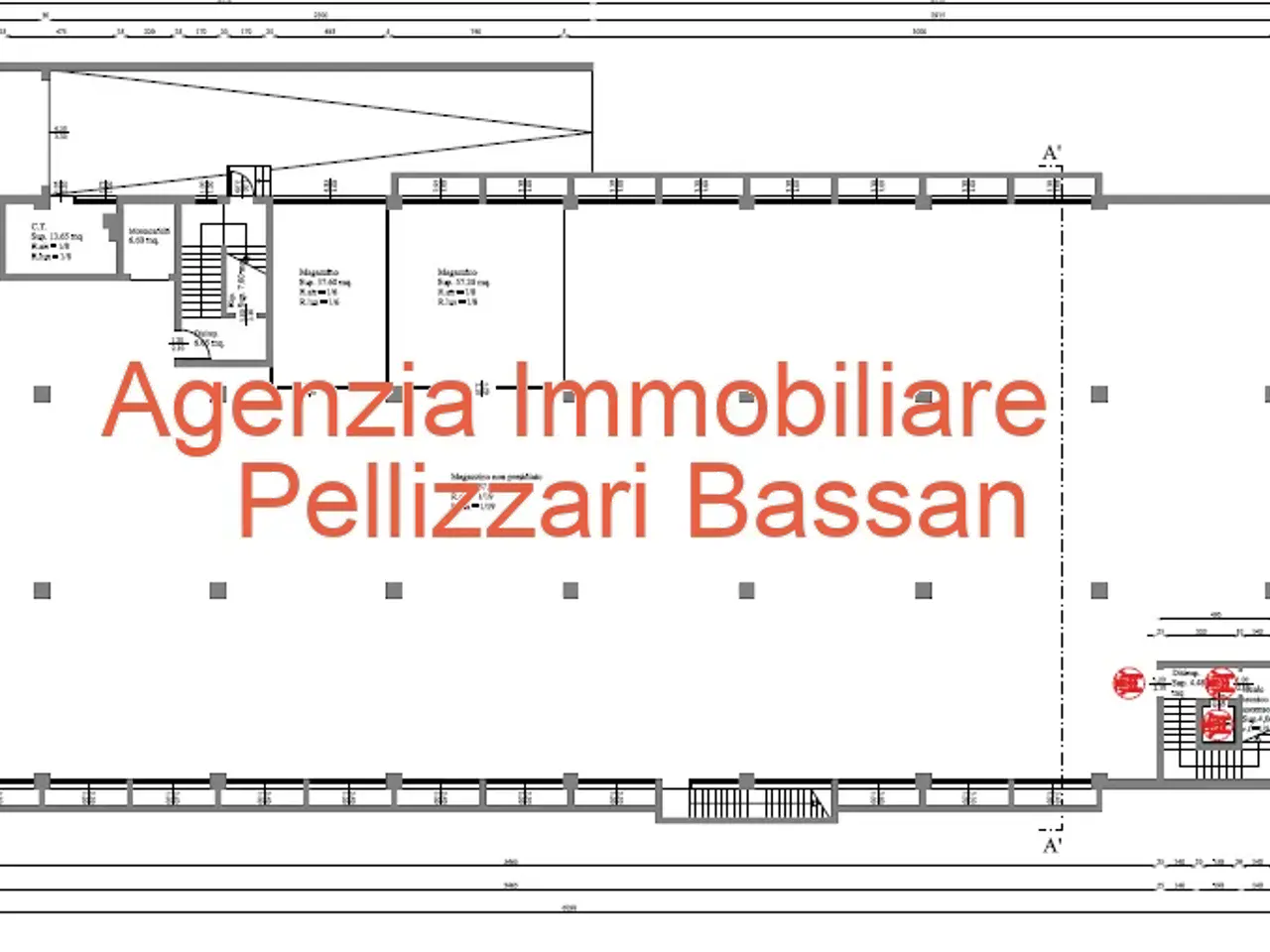 Capannone in Via Oberdan Cornuda, Cornuda, {3} - Planimetria 1
