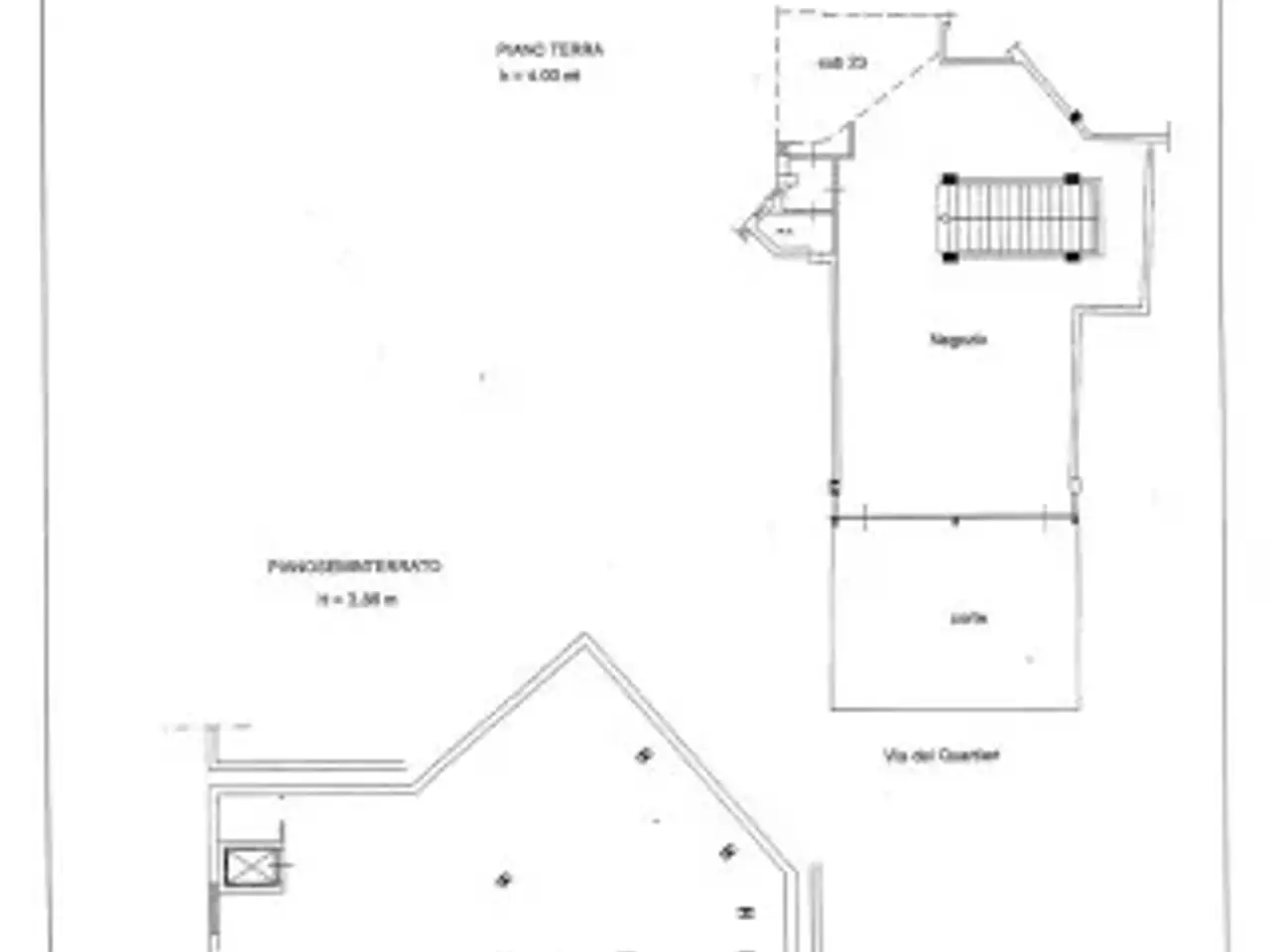 Negozio in Via dei Quartieri 78, Palermo, {3} - Planimetria 1