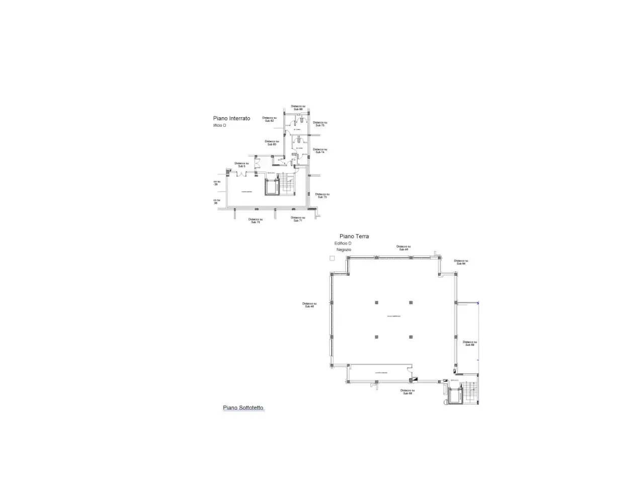 Negozio in Via della Storta, 846, 00123 846, Roma, {3} - Planimetria 1
