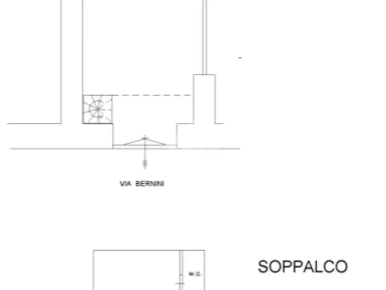 Negozio in Via Gian Lorenzo Bernini 41, Napoli, {3} - Planimetria 1