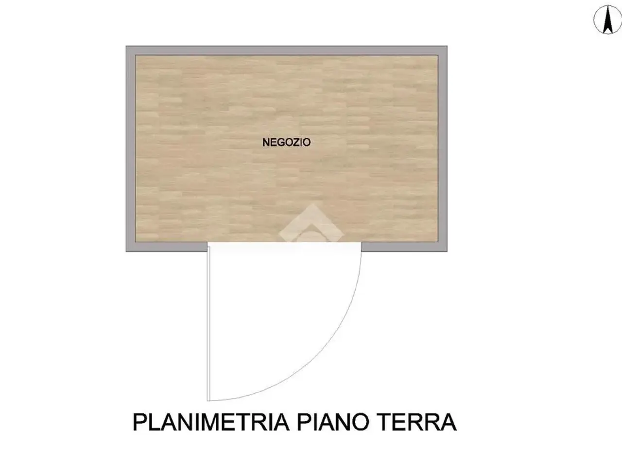 Negozio in Via Guglielmo Marconi 78, Pontenure, {3} - Planimetria 1