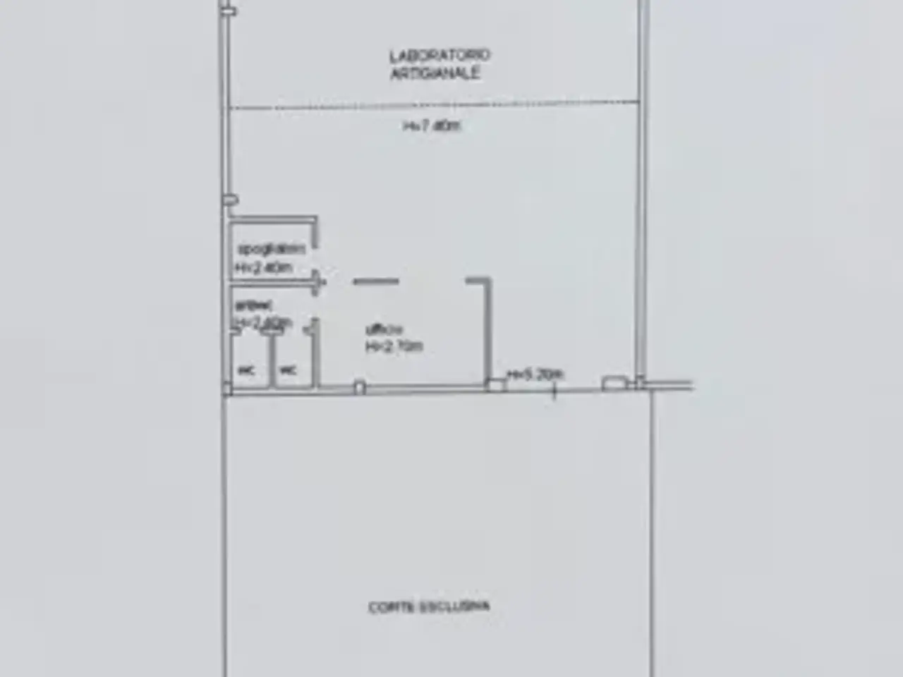 Capannone in Via Italia 1, Spoltore, {3} - Planimetria 1