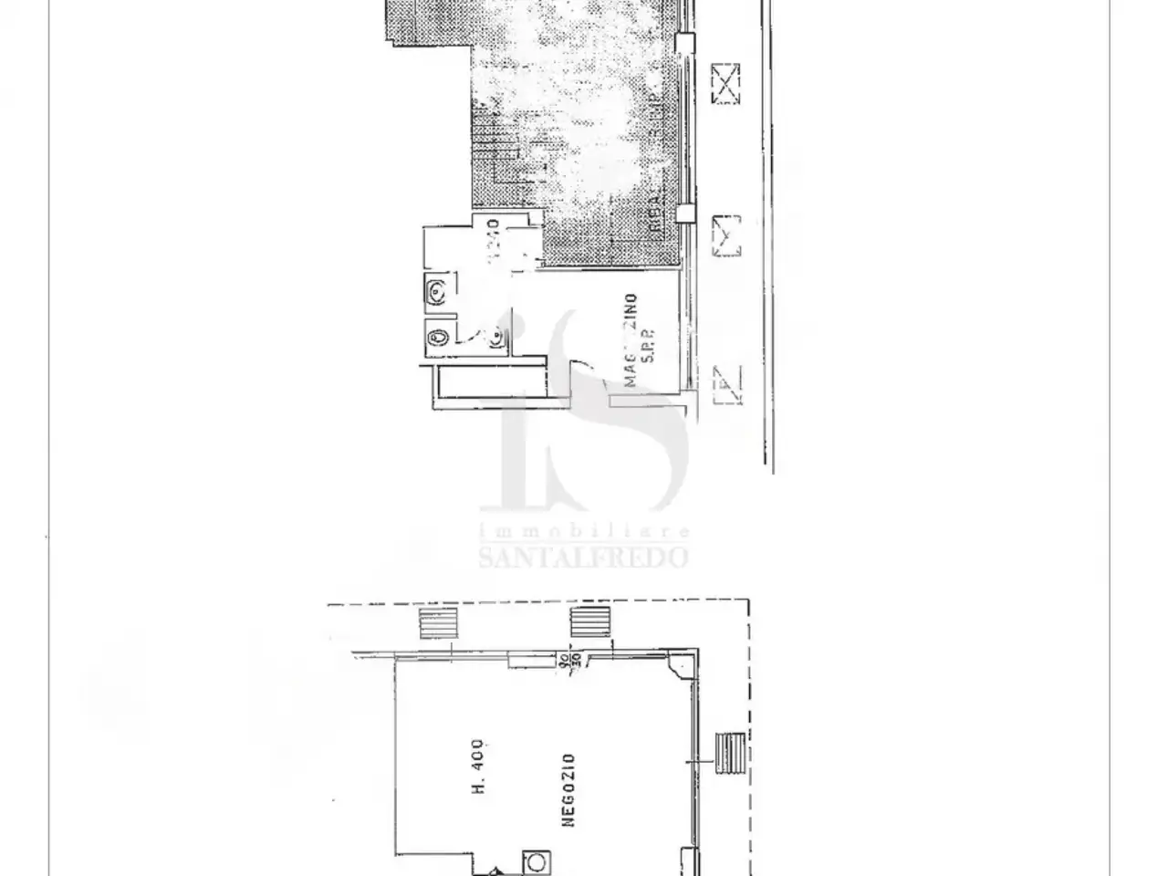Negozio in Corso Buenos Aires, Milano, {3} - Planimetria 1