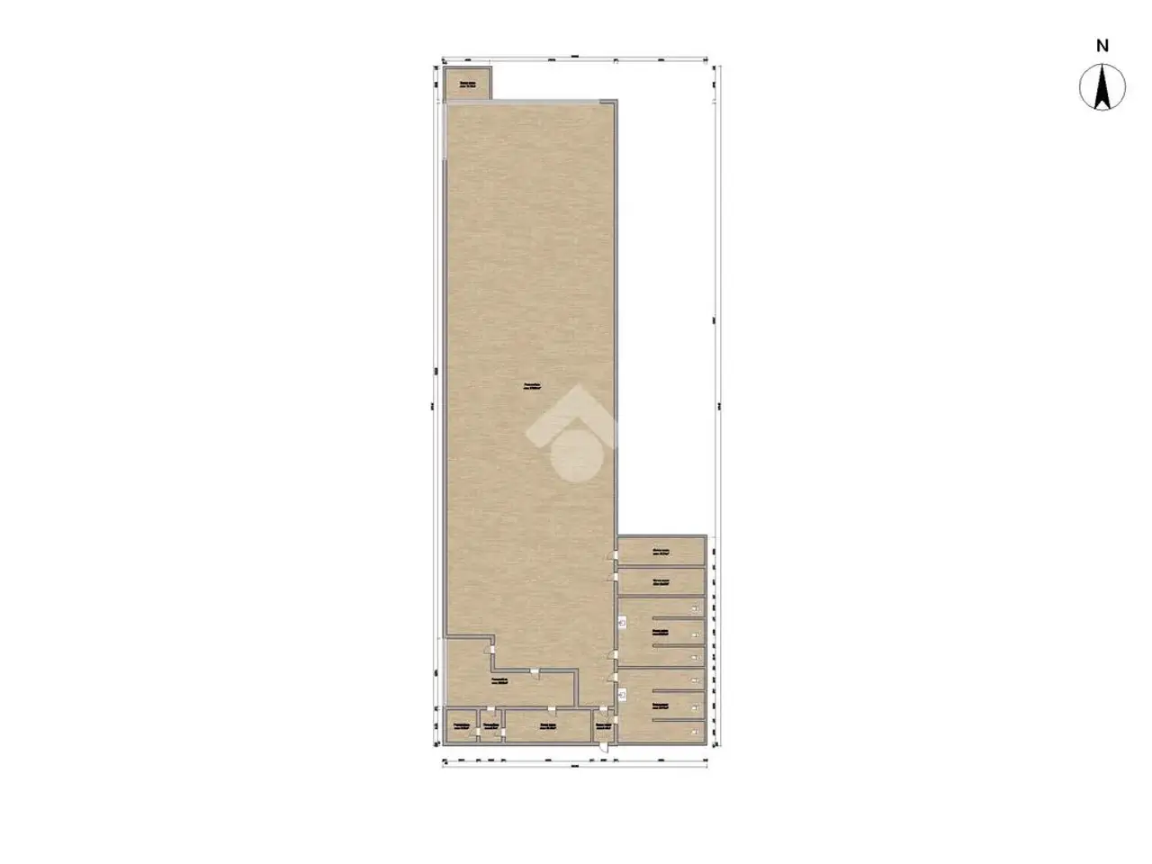 Capannone in Via Brescia 56, Pontevico, {3} - Planimetria 1
