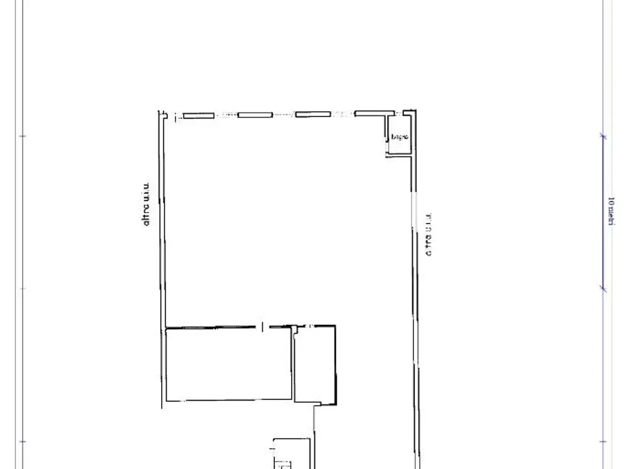 Magazzino in Via Filomena Marturano 19, Napoli, {3} - Planimetria 1