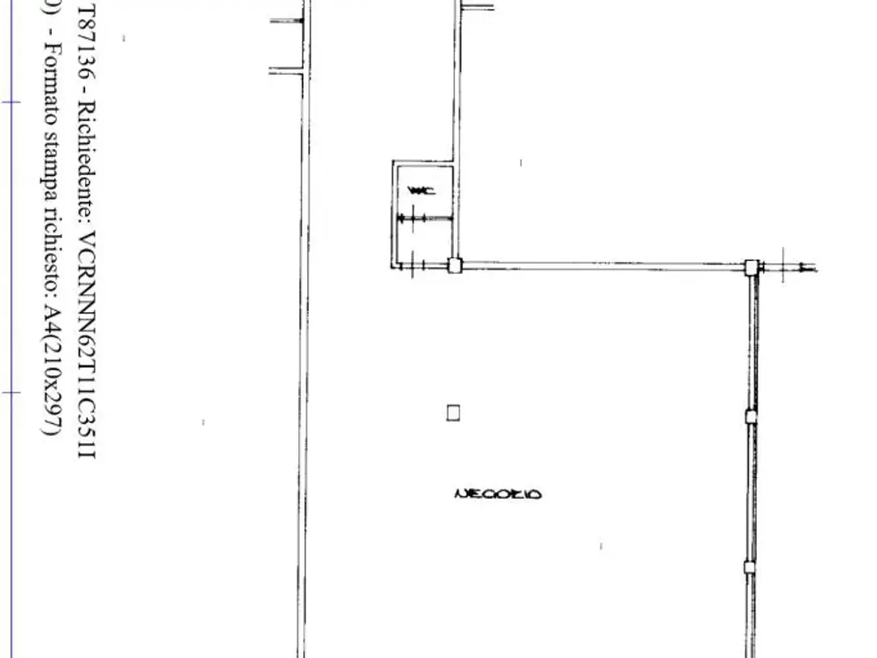 Negozio in Via Gramsci 4, Reggio Emilia, {3} - Planimetria 1
