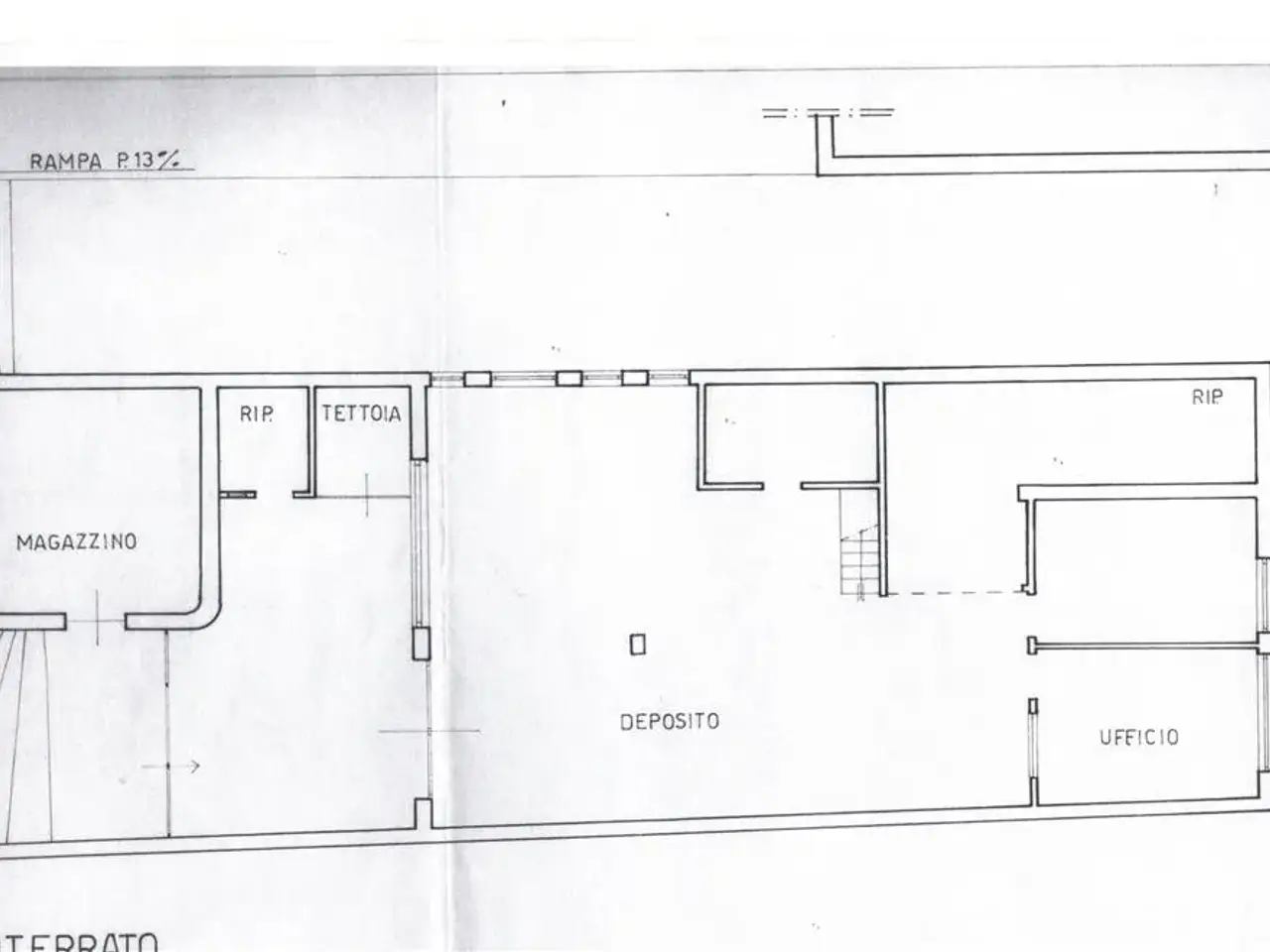 Magazzino in Via Villa Demidoff, Firenze, {3} - Planimetria 1