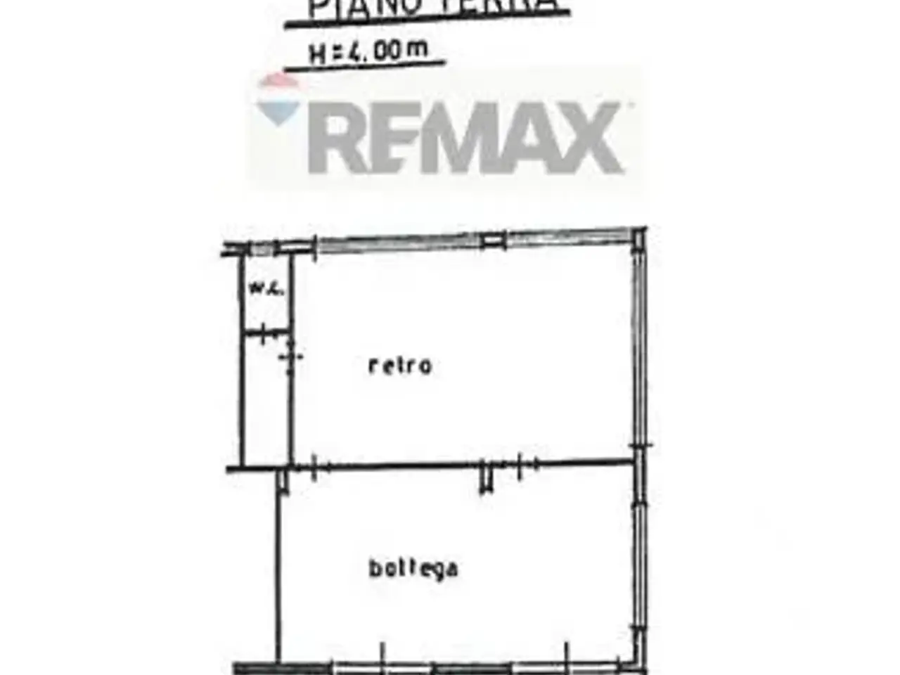 Negozio in Via delle Rose 5/-5a, Misterbianco, {3} - Planimetria 1