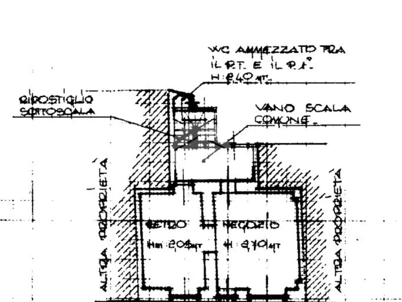 Negozio in Via Fratelli Rosazza 33, Biella, {3} - Planimetria 1