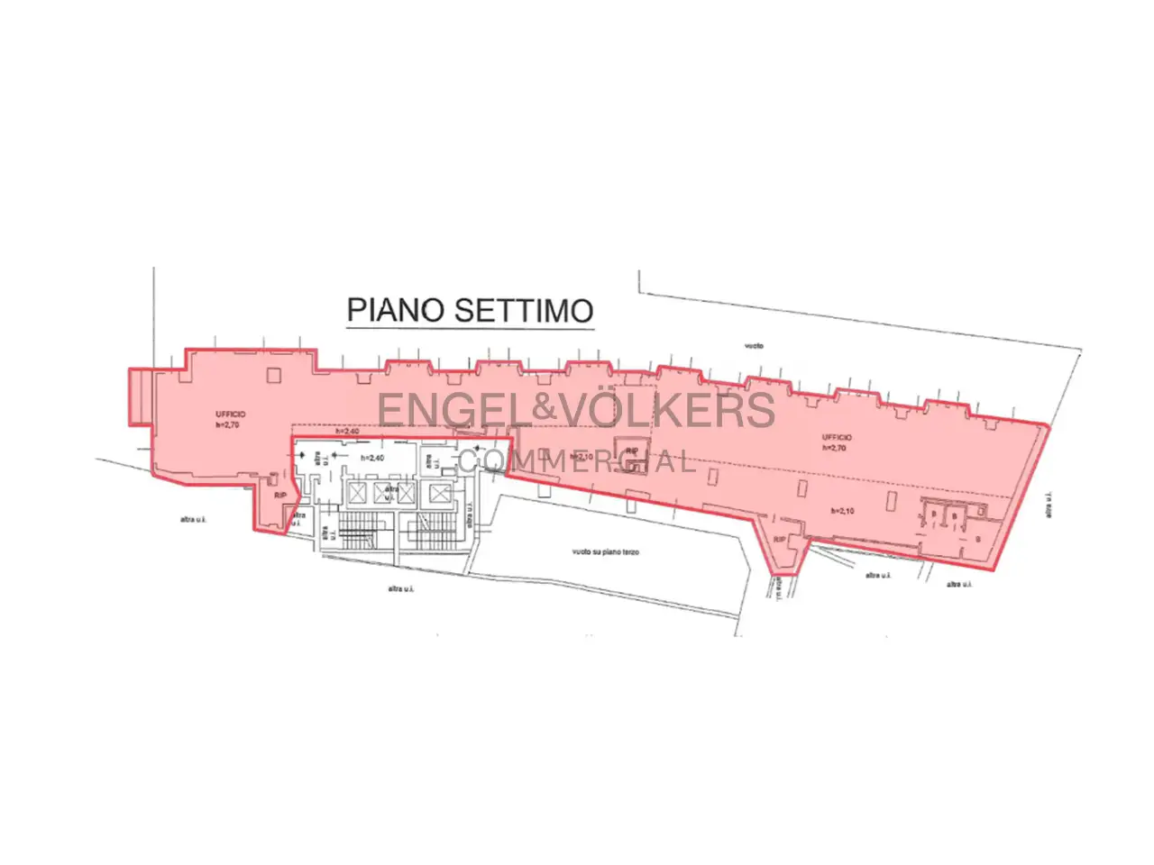 Ufficio in , Milano, {3} - Planimetria 1