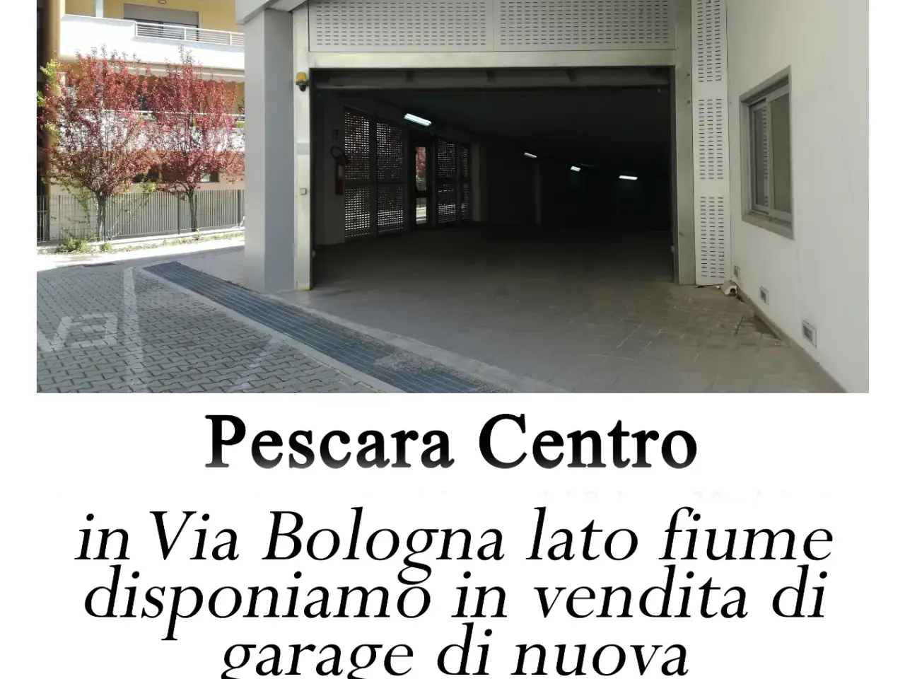 Garage - Posto auto in Via Bologna 1, Pescara - Planimetria 1