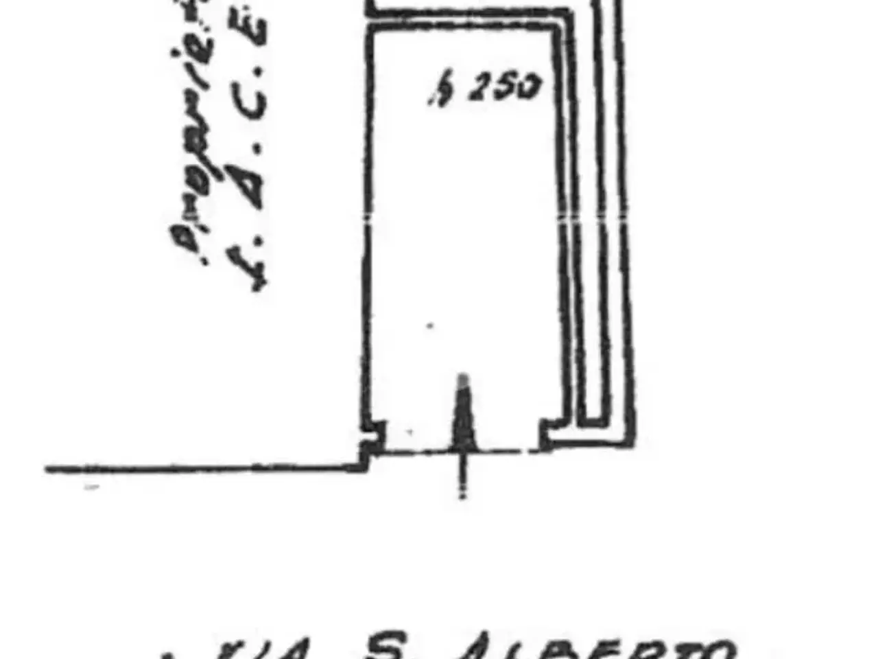 Magazzino in Via Sant'Alberto, Genova, {3} - Planimetria 1
