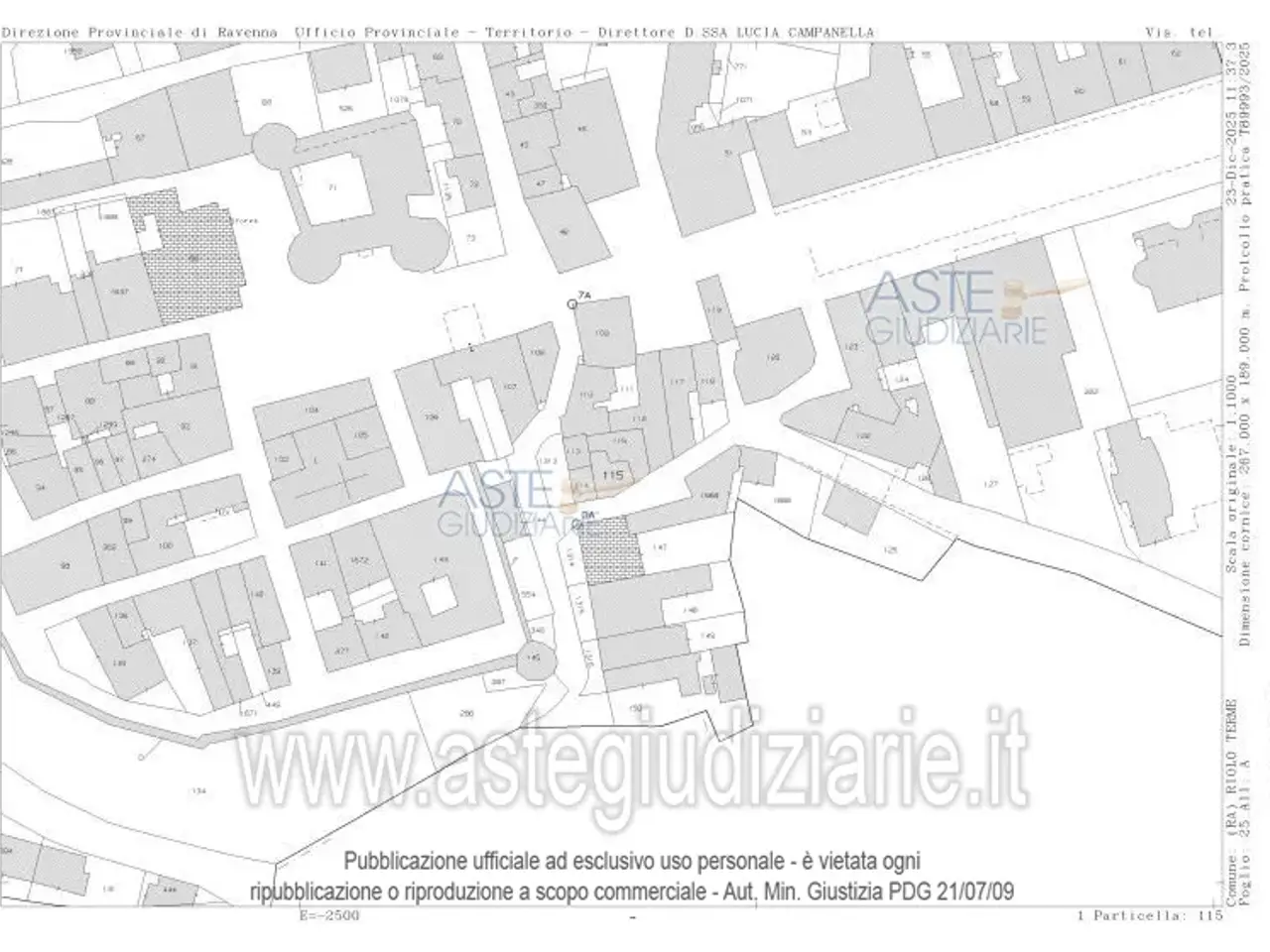 Negozio in Via Terme, 18/20, 48025 Riolo Terme Ra, Italia 18, Riolo Terme, {3} - Planimetria 1