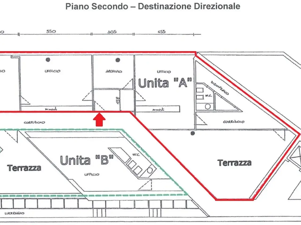 Ufficio in , Lucca, {3} - Planimetria 1