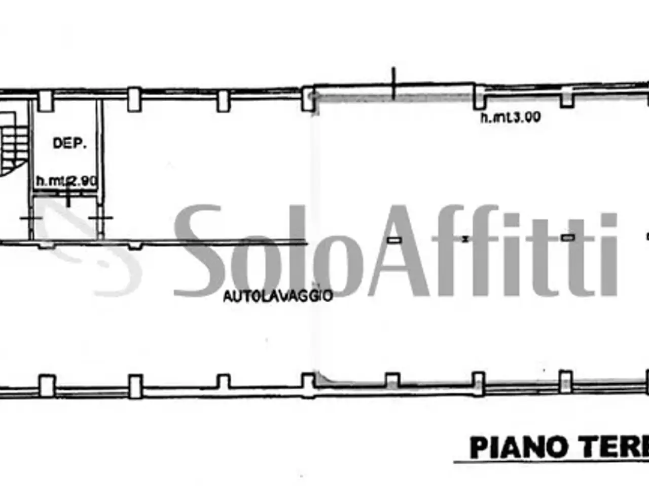 Ufficio in Viale Partigiani 31, Aosta, {3} - Planimetria 1