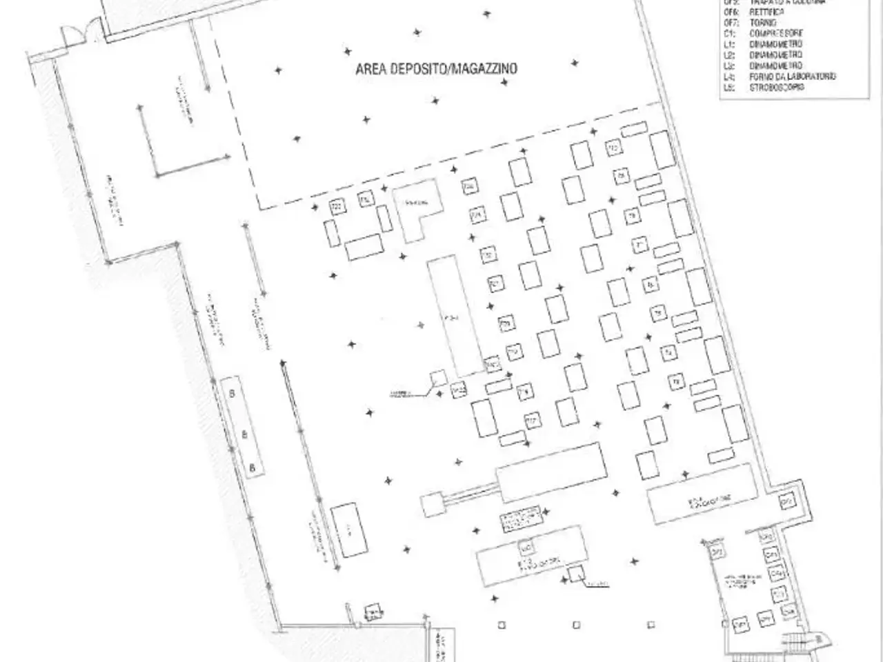 Capannone in Via alle Fabbriche 183, Caselle Torinese, {3} - Planimetria 1