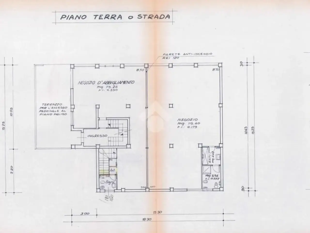 Negozio in Viale Roma 40, Civitella Di Romagna, {3} - Planimetria 1