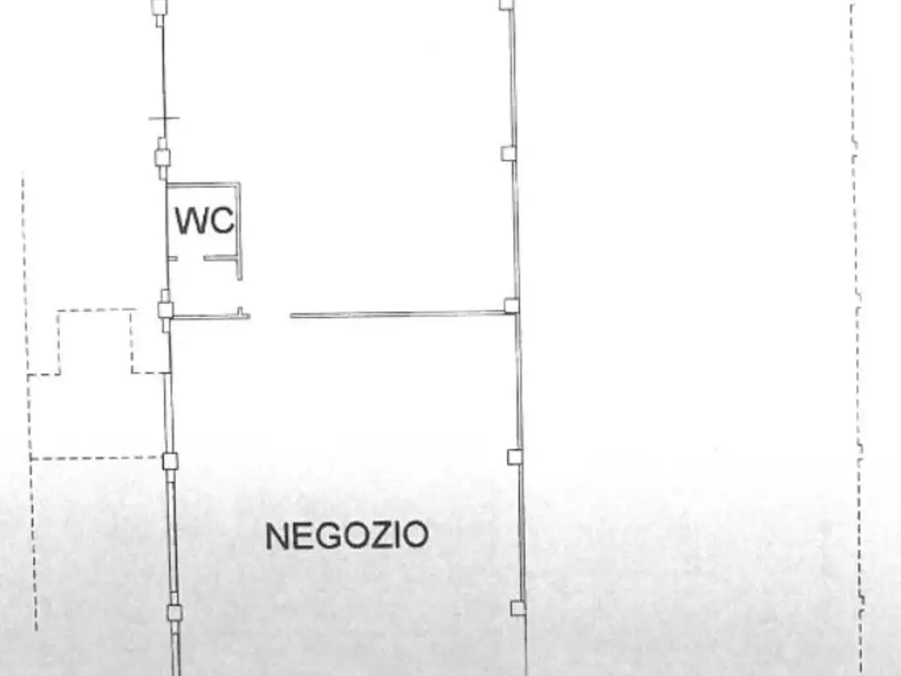 Negozio in Via al Mare 172, San Giovanni In Marignano, {3} - Planimetria 1