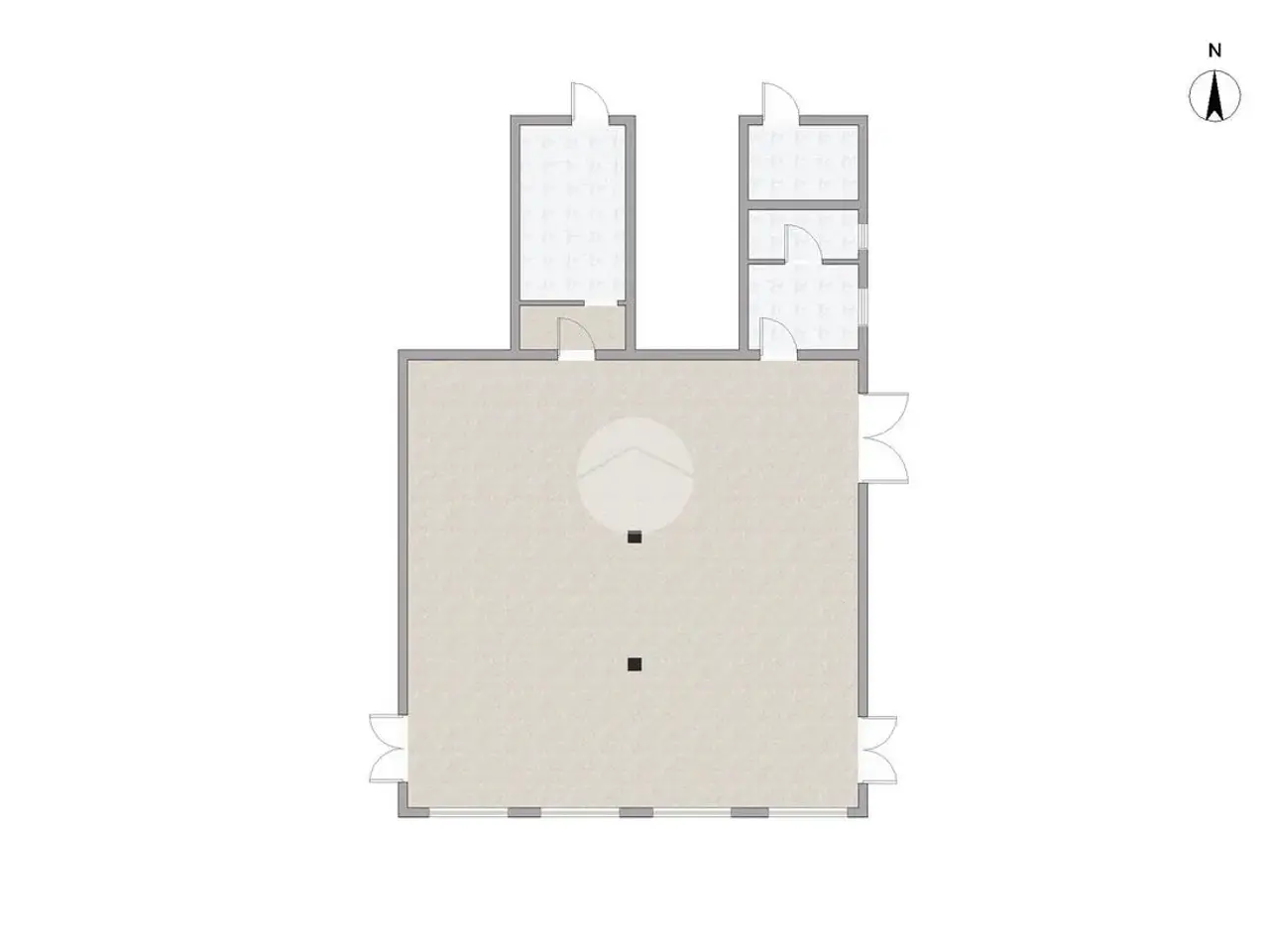 Negozio in Viale Michelangelo 18, Borgo Virgilio, {3} - Planimetria 1