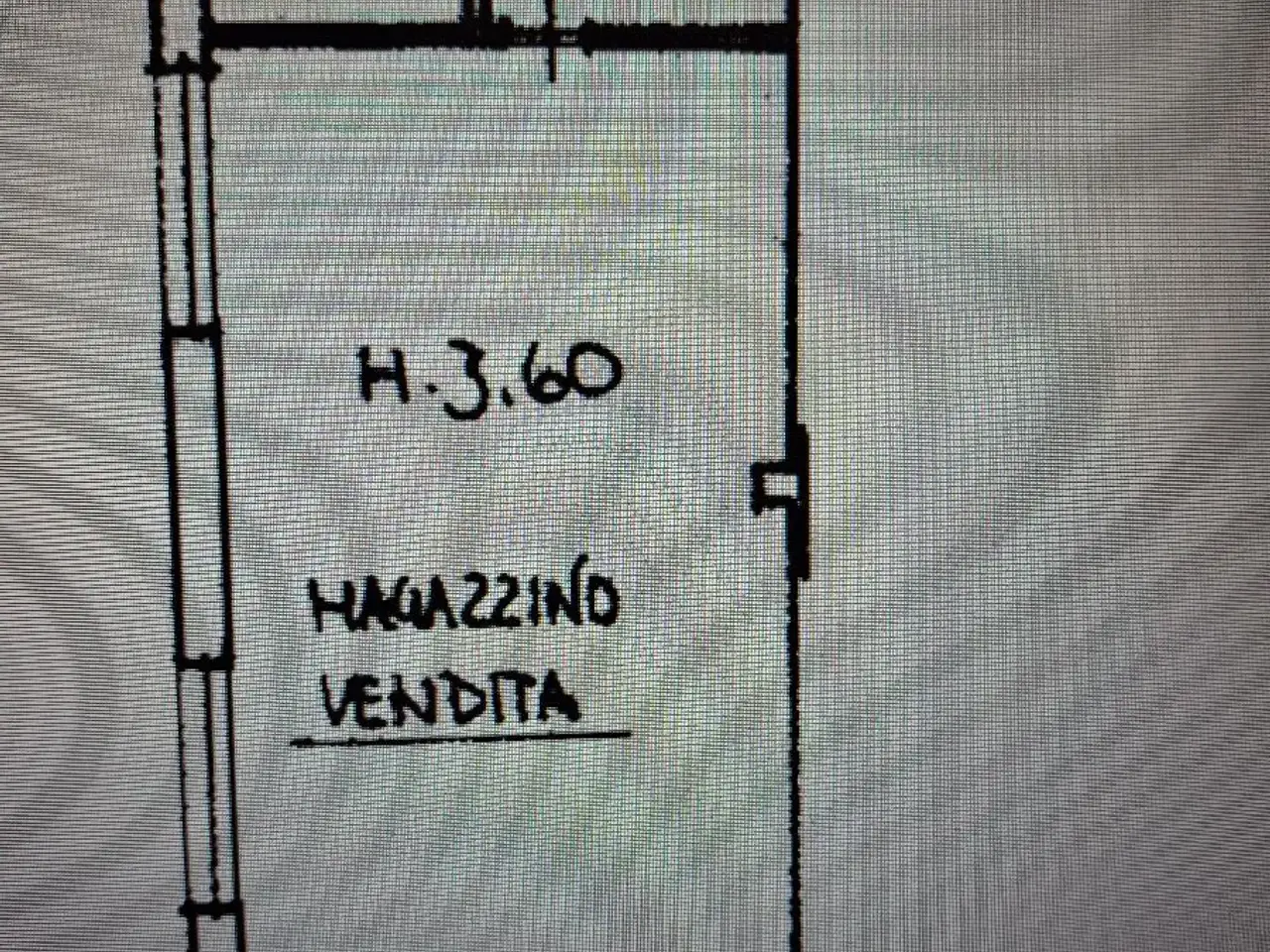 Negozio in Via della Repubblica 200, Monsummano Terme, {3} - Planimetria 1