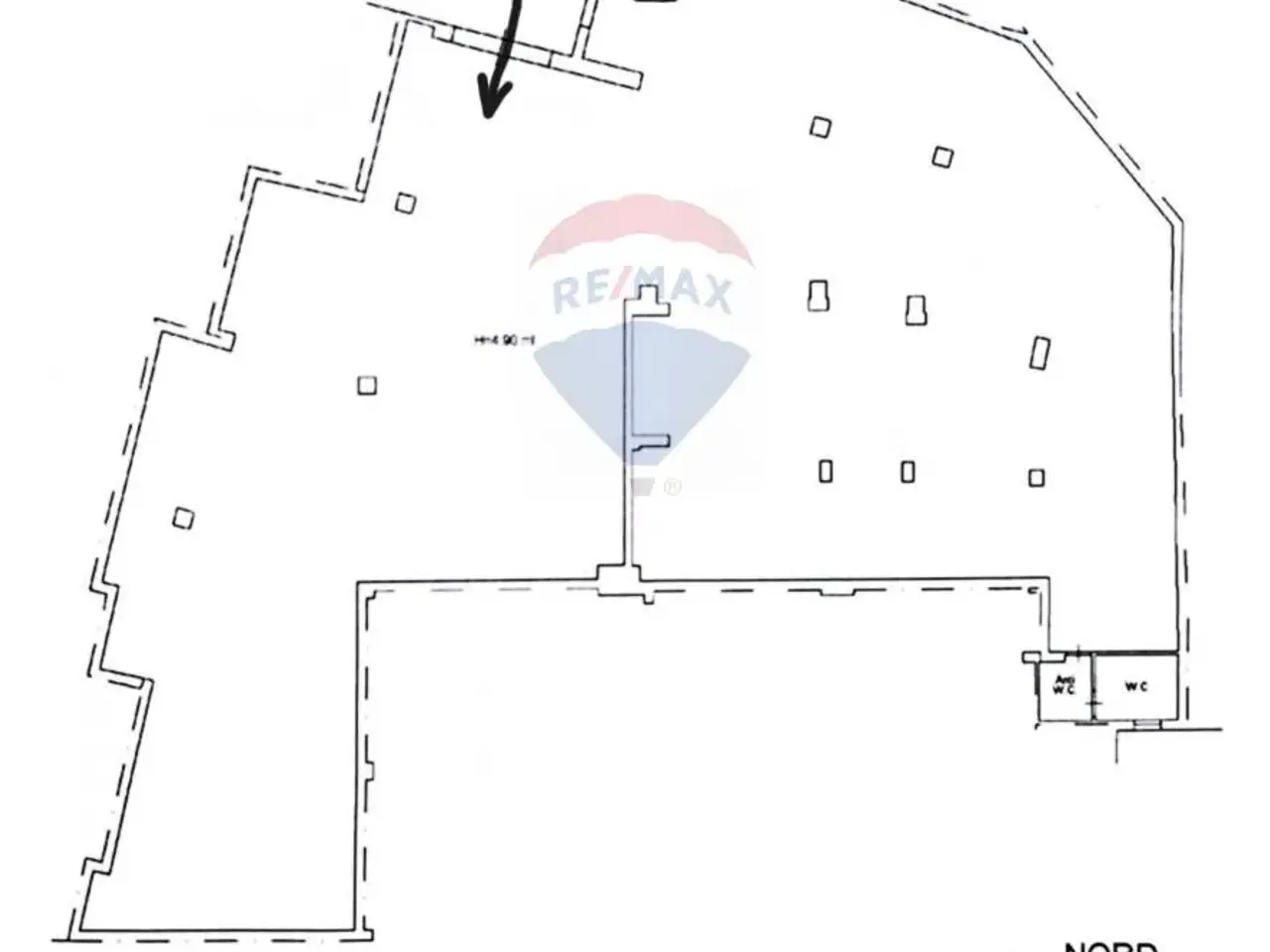 Magazzino in Viale Mario Rapisardi 260, Catania, {3} - Planimetria 1