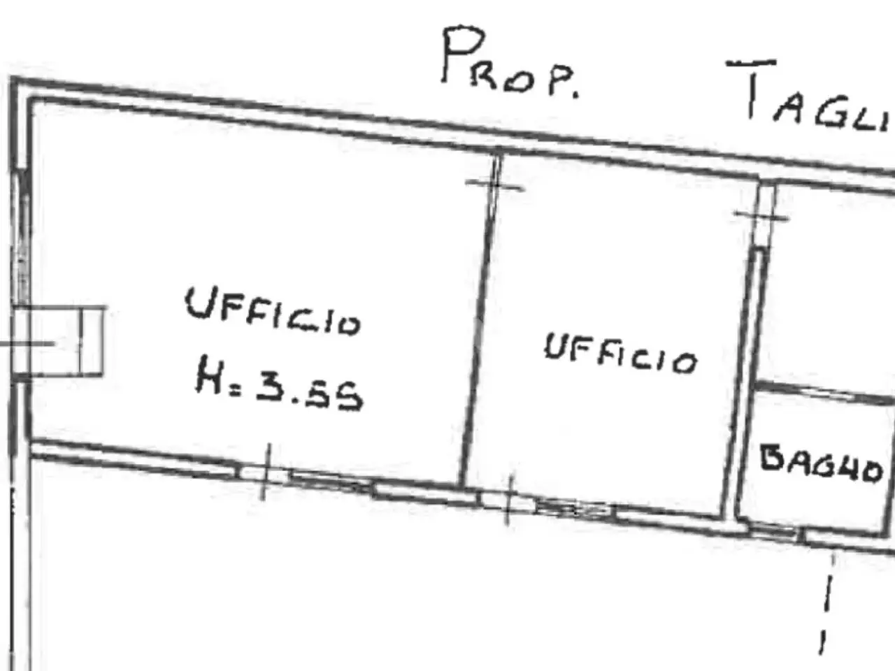 Ufficio in Via Pozzo Antico, Desio, {3} - Planimetria 1