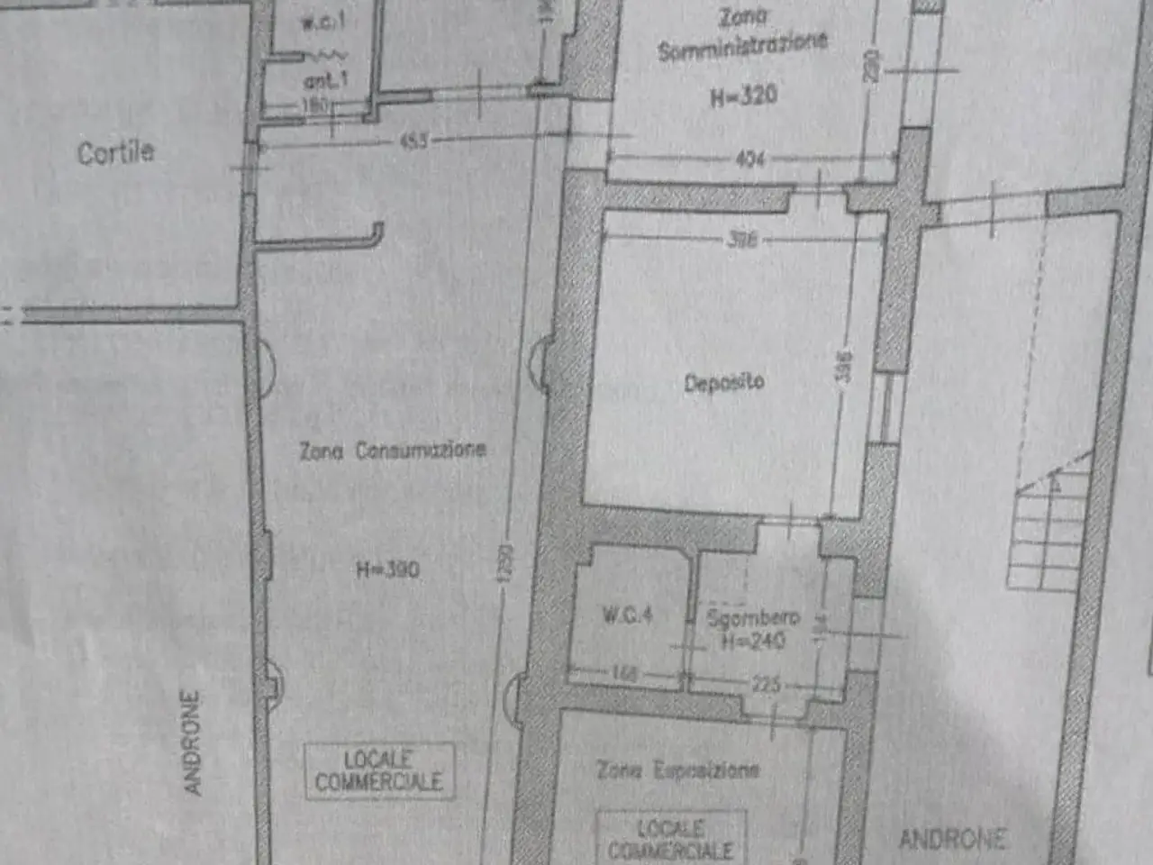 Negozio in Via Pasquale Santilli 23, Taranto, {3} - Planimetria 1