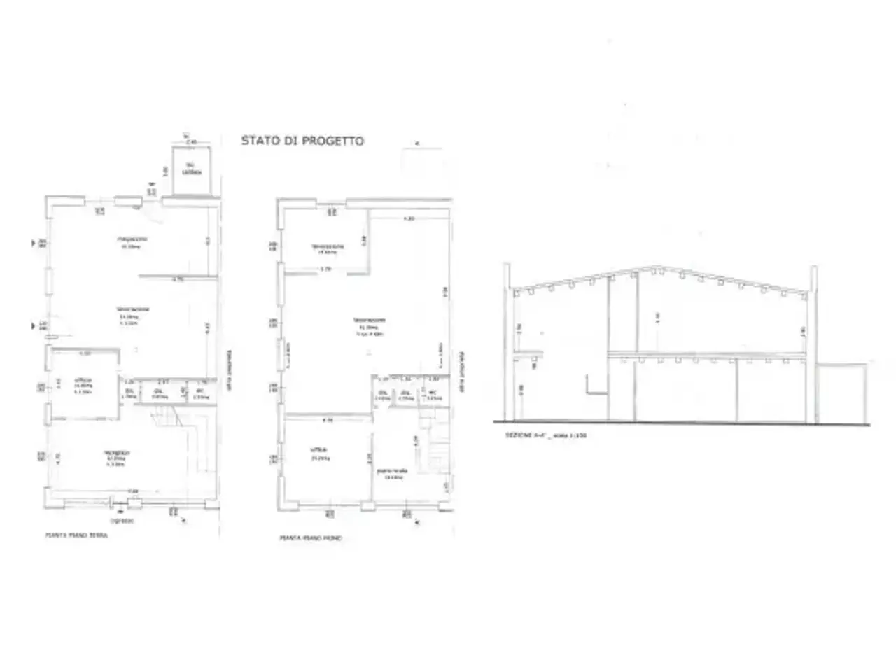 Capannone in Strada Provinciale Pavia, Alessandria, {3} - Planimetria 1