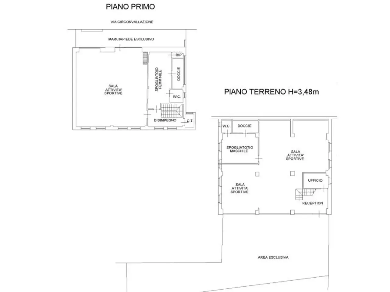 Negozio in Via Sant'Ulderico 7, Ivrea, {3} - Planimetria 1