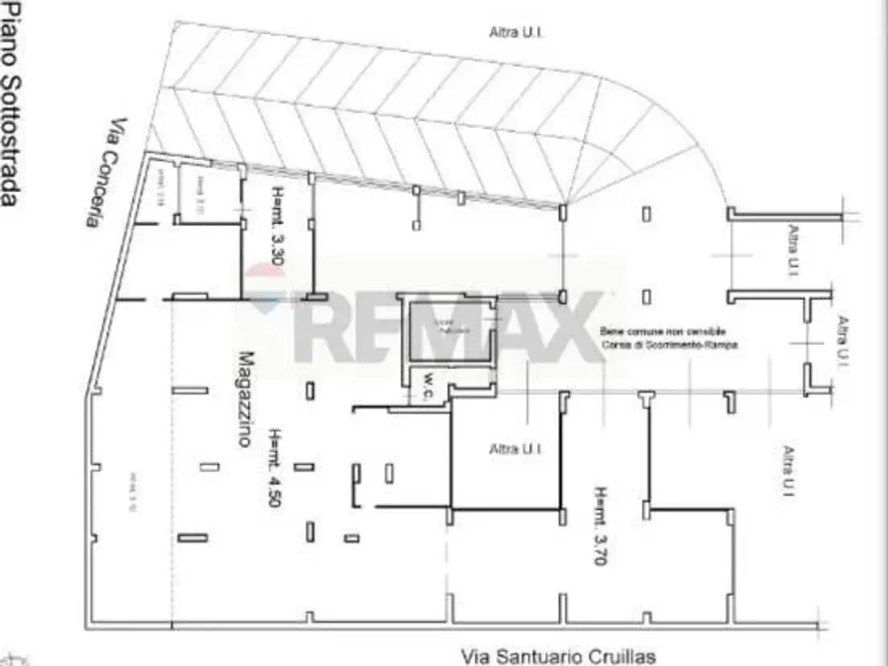 Negozio in Via Conceria 88, Palermo, {3} - Planimetria 1