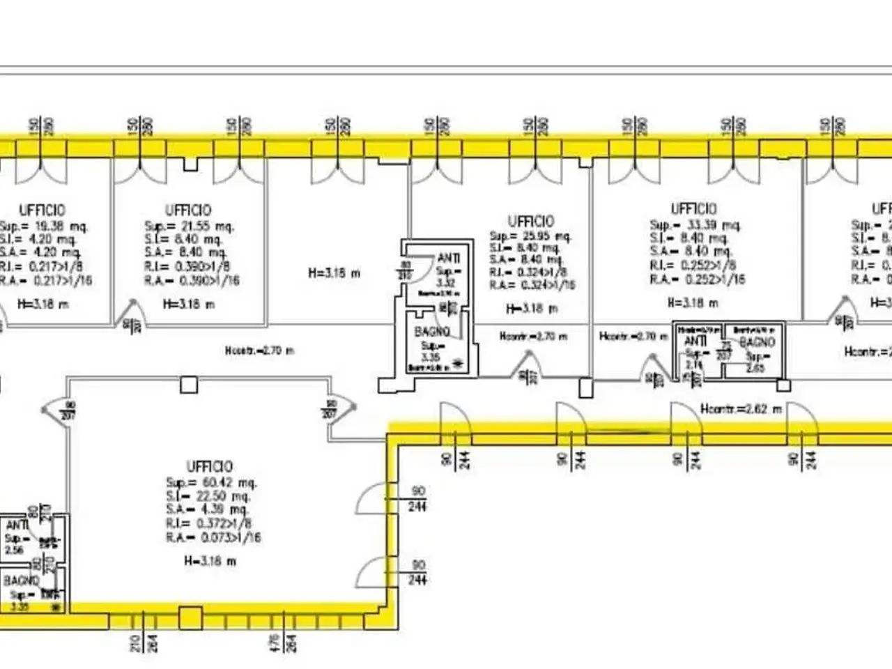 Ufficio in Via Carlo Zucchi, Modena, {3} - Planimetria 1