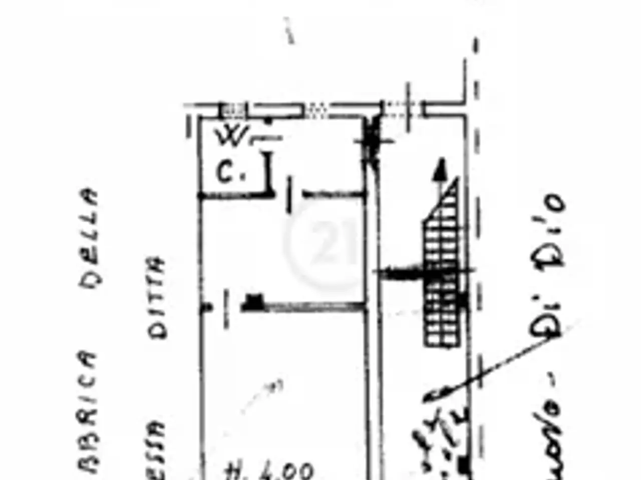 Negozio in Via Lenin 82, Misterbianco, {3} - Planimetria 1