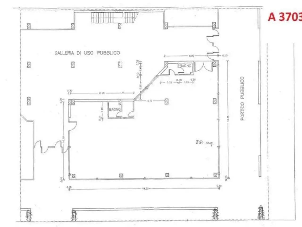 Negozio in Via Mameli, Reggio Emilia, {3} - Planimetria 1